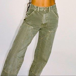 Urban Outfitters Green Carpenter Pants